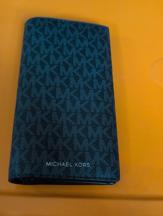 Michael Kors Other - Michael Kors Black Signature MK Card Case Wallet